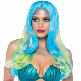 Meerjungfrau Perücke Wassernixe buntes Langhaar für Damen 62 cm Kostüm-Zubehör SALE Fasching Karneval Mottoparty Neptunfest Beachparty Fantasy Meerjungfrau Perücke Wassernixe buntes Langhaar für Damen 62 cm Kostüm-Zubehör SALE Fasching Karneval Mottoparty Neptunfest Beachparty Fantasy