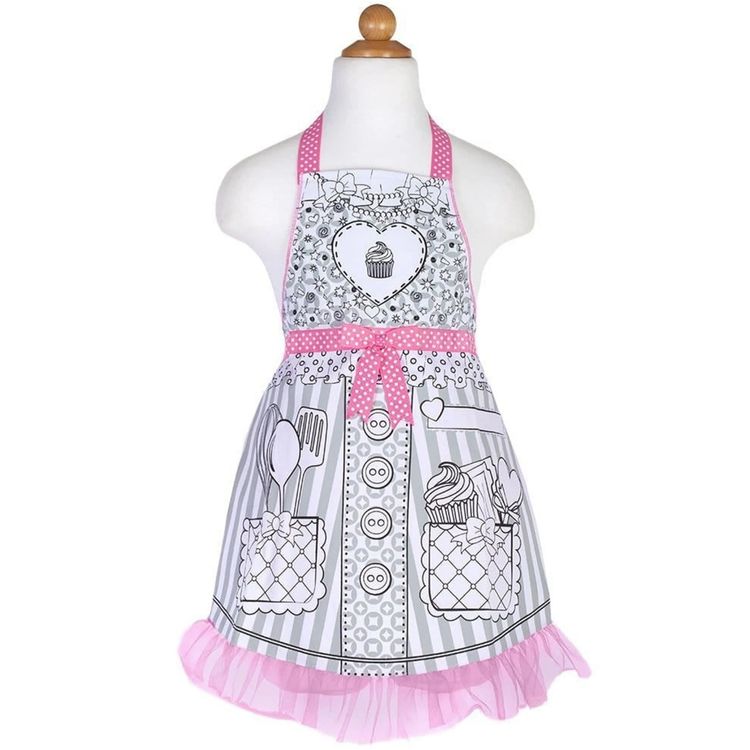 DIY Ausmal Schürze Koch Bäcker für Kinder DIY Ausmal Schürze Koch Bäcker für Kinder 4-6 Jahre Schürze zum ausmalen Kindergeburtstag Geschenk Fasching Karneval Mottoparty Rollenspiel