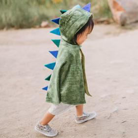 Drachen Kostüm Anton für Kinder 1-2 Jahre Kleinkind grün Dino Saurier Krokodil Fasching Karneval Mottoparty