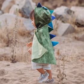 Drachen Kostüm Anton für Kinder 1-2 Jahre Kleinkind grün Dino Saurier Krokodil Fasching Karneval Mottoparty