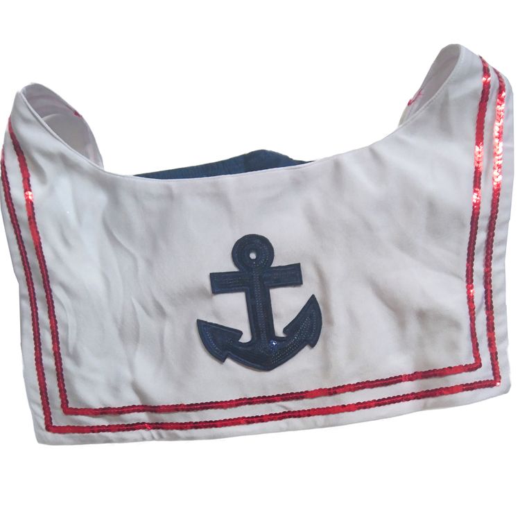 Matrosin Kostüm Sailor Jette für Damen Matrosin Kostüm Sailor Jette für Damen Gr. L-XL Marine Navy Kleid blau SALE Fasching Karneval Mottoparty