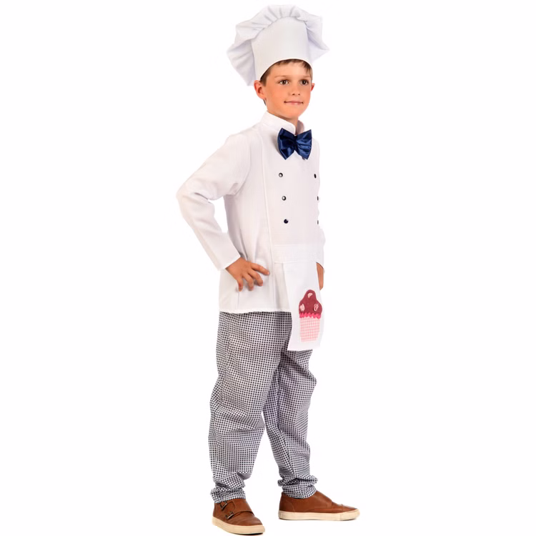 Bäcker Kostüm Charlie für Kinder Alter 3-7 Jahre kariert weiß Koch Karneval Fasching Mottoparty Kinderfasching Rollenspiel Kindergeburtstag Bäcker Kostüm Charlie für Kinder Alter 3-7 Jahre kariert weiß Koch Karneval Fasching Mottoparty Kinderfasching Rollenspiel Kindergeburtstag