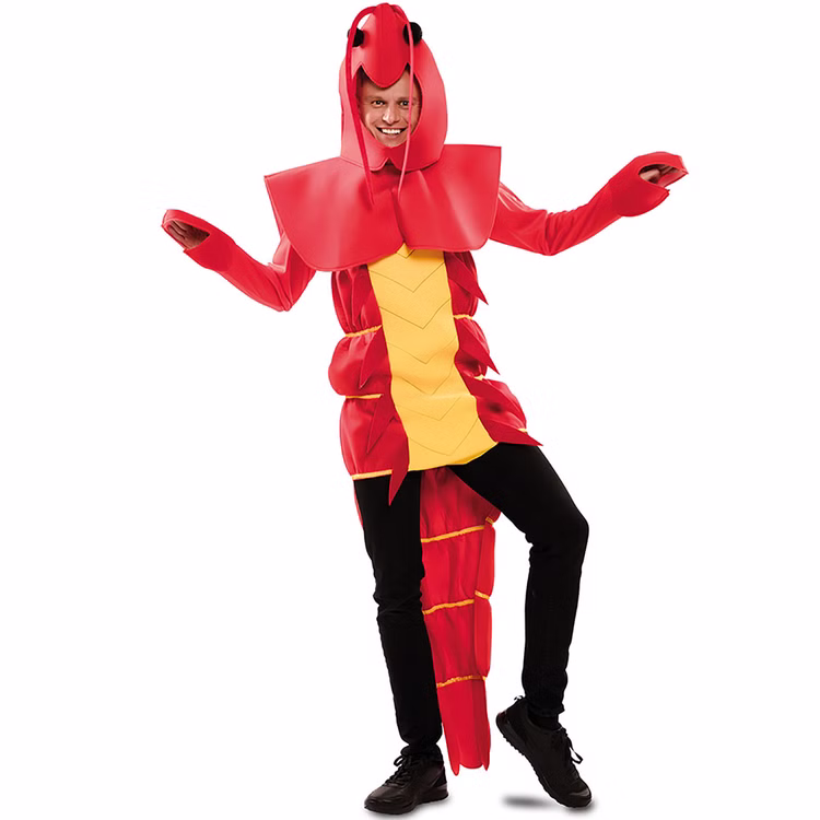 Langusten Kostüm Gusto Hummer für Herren Gr. 52 rot Krebs Tier Tierkostüm Meerestier Fasching Karneval Mottoparty Langusten Kostüm Gusto Hummer für Herren Gr. 52 rot Krebs Tier Tierkostüm Meerestier Fasching Karneval Mottoparty