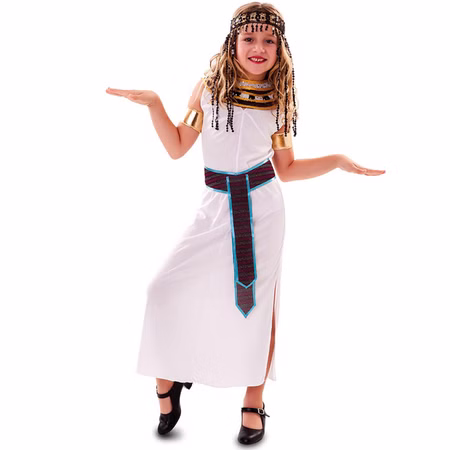 Ägypterin Kostüm Amany für Kinder 7-9 Jahre Pharao Cleopatra SALE Fasching Karneval Mottoparty Ägypterin Kostüm Amany für Kinder 7-9 Jahre Pharao Cleopatra SALE Fasching Karneval Mottoparty