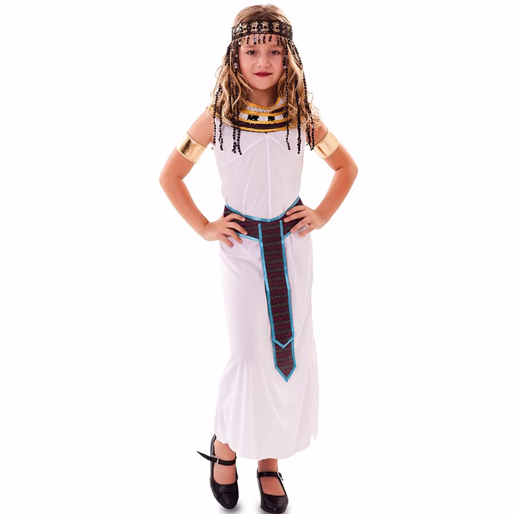 Ägypterin Kostüm Amany für Kinder 7-9 Jahre Pharao Cleopatra SALE Fasching Karneval Mottoparty Ägypterin Kostüm Amany für Kinder 7-9 Jahre Pharao Cleopatra SALE Fasching Karneval Mottoparty