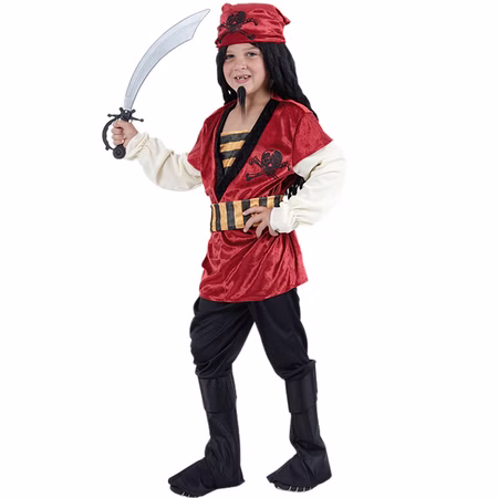 Kinder Kostüm Piratenjunge Rotbart 5-12 Jahre Pirat Seeräuber SALE Fasching Karneval Mottoparty Kinder Kostüm Piratenjunge Rotbart 5-12 Jahre Pirat Seeräuber SALE Fasching Karneval Mottoparty