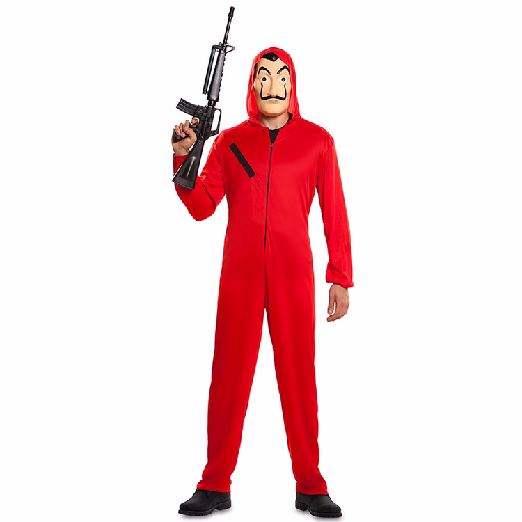 Haus des Geldes Kostüm für Erwachsene Gr. XS-XL Overall rot Bankräuber Gelddieb La Casa de Papel Fasching Karneval Mottoparty Paarkostüm Gruppenkostüm Haus des Geldes Kostüm für Erwachsene Gr. XS-XL Overall rot Bankräuber Gelddieb La Casa de Papel Fasching Karneval Mottoparty Paarkostüm Gruppenkostüm