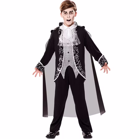 Vampir Kostüm Nathan für Kinder 5-12 Jahre Halloween Fasching Karneval Mottoparty Vampir Kostüm Nathan für Kinder 5-12 Jahre Halloween Fasching Karneval Mottoparty
