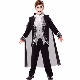 Vampir Kostüm Nathan für Kinder 5-12 Jahre Halloween Fasching Karneval Mottoparty Vampir Kostüm Nathan für Kinder 5-12 Jahre Halloween Fasching Karneval Mottoparty