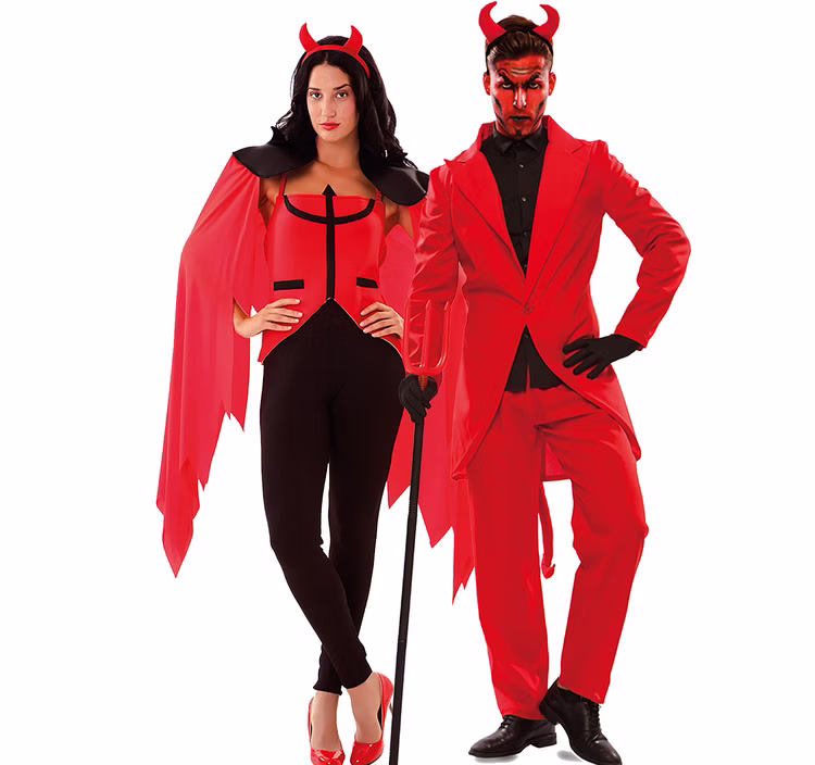 Teufel Kostüm stilvoller Lucifer für Herren Gr. M-XL rot Anzug Halloween Satan Fasching Karneval Paarkostüm Mottoparty Teufel Kostüm stilvoller Lucifer für Herren Gr. M-XL rot Anzug Halloween Satan Fasching Karneval Paarkostüm Mottoparty