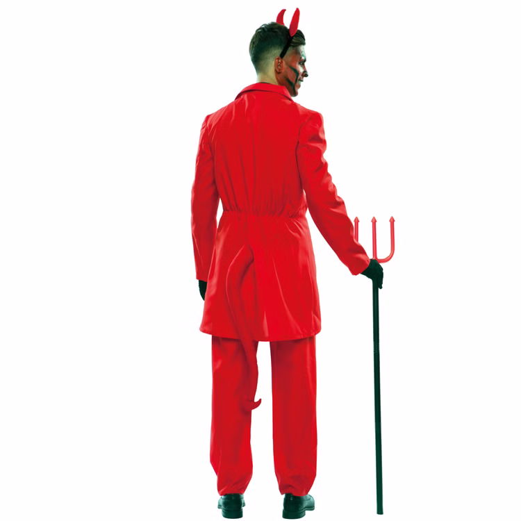 Teufel Kostüm stilvoller Lucifer für Herren Gr. M-XL rot Anzug Halloween Satan Fasching Karneval Paarkostüm Mottoparty Teufel Kostüm stilvoller Lucifer für Herren Gr. M-XL rot Anzug Halloween Satan Fasching Karneval Paarkostüm Mottoparty