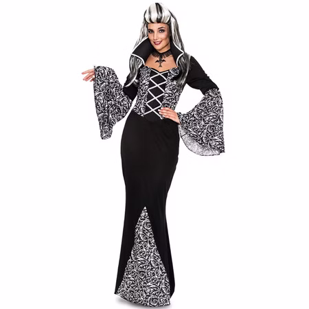Vampir Kostüm Samantha für Damen Gr.38-42 Halloween Gothic Karneval Fasching Mottoparty Paarkostüm Vampir Kostüm Samantha für Damen Gr.38-42 Halloween Gothic Karneval Fasching Mottoparty Paarkostüm