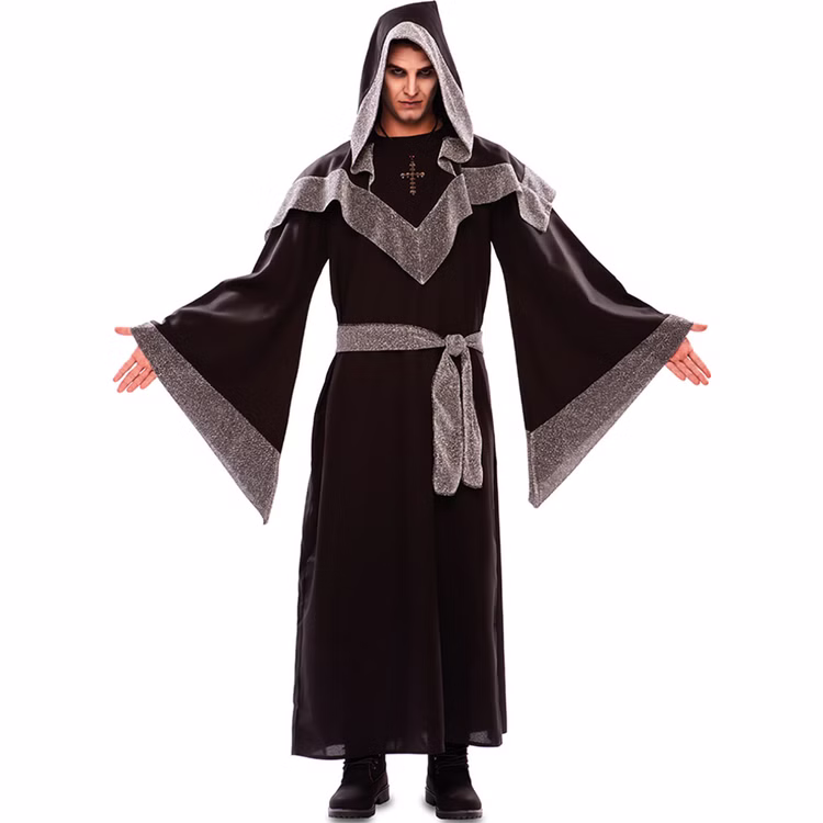 Hexenmeister Kostüm Raven für HerrenGr. M-XL Mittelalter Mönch Zauberer Karneval Fasching Mottoparty Hexenmeister Kostüm Raven für HerrenGr. M-XL Mittelalter Mönch Zauberer Karneval Fasching Mottoparty
