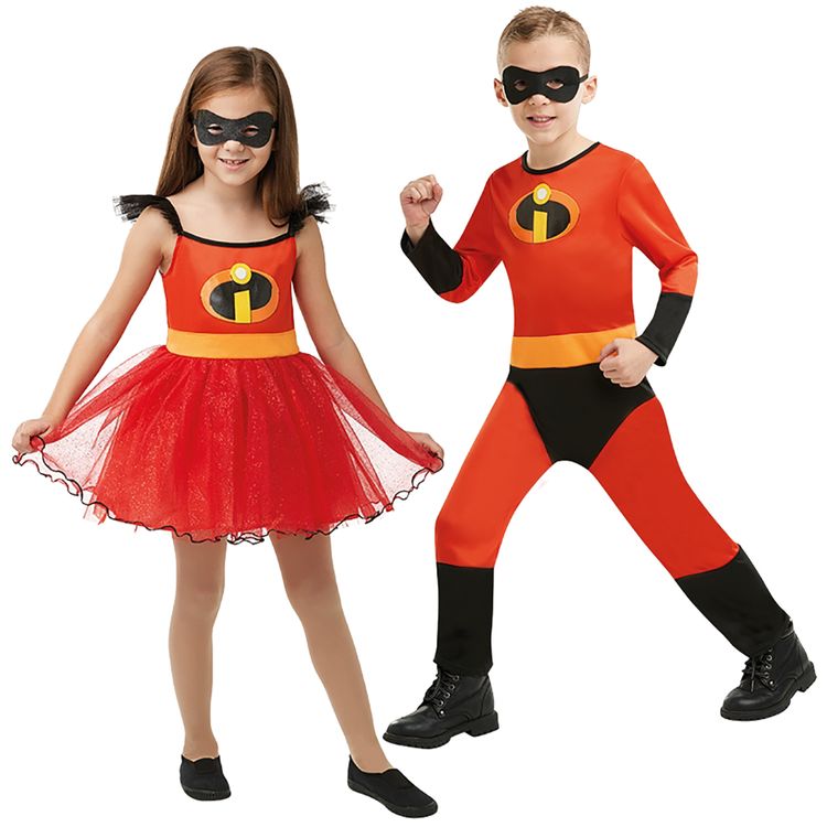 Incredible Kostüm Elastigirl für Kinder 7-8 Jahre Lizenz Filmheld Die Unglaublichen Disney  SALE Fasching Karneval Mottoparty Kinderfasching