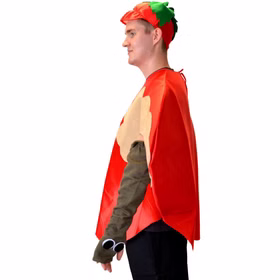 Apfel Kostüm Max mit Wurm für Erwachsene Einheitsgröße rot Früchte Garten Obst Fasching Karneval Mottoparty Paar- und Gruppenkostüm Apfel Kostüm Max mit Wurm für Erwachsene Einheitsgröße rot Früchte Garten Obst Fasching Karneval Mottoparty Paar- und Gruppenkostüm