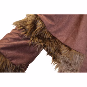 Knecht Ruprecht Kostüm für Herren Einheitsgröße 136 cm lang Mantel braun Krampus Mittelalter Fasching Karneval Mottoparty Knecht Ruprecht Kostüm für Herren Einheitsgröße 136 cm lang Mantel braun Krampus Mittelalter Fasching Karneval Mottoparty