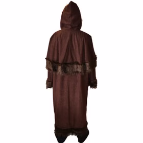 Knecht Ruprecht Kostüm für Herren Einheitsgröße 136 cm lang Mantel braun Krampus Mittelalter Fasching Karneval Mottoparty Knecht Ruprecht Kostüm für Herren Einheitsgröße 136 cm lang Mantel braun Krampus Mittelalter Fasching Karneval Mottoparty