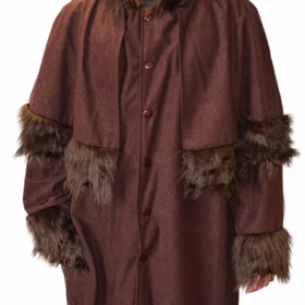 Knecht Ruprecht Kostüm für Herren Einheitsgröße 136 cm lang Mantel braun Krampus Mittelalter Fasching Karneval Mottoparty Knecht Ruprecht Kostüm für Herren Einheitsgröße 136 cm lang Mantel braun Krampus Mittelalter Fasching Karneval Mottoparty