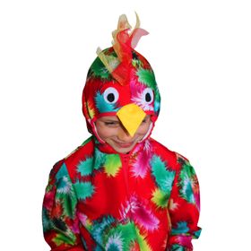 Papagei Kostüm Polly für Kinder Gr. 104-110 Vogel Tierkostüm SALE Fasching Karneval Mottoparty