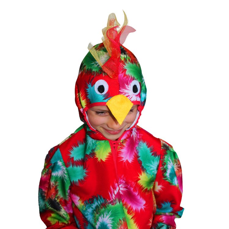 Papagei Kostüm Polly für Kinder Papagei Kostüm Polly für Kinder Gr. 104-116 Vogel Tierkostüm SALE Fasching Karneval Mottoparty