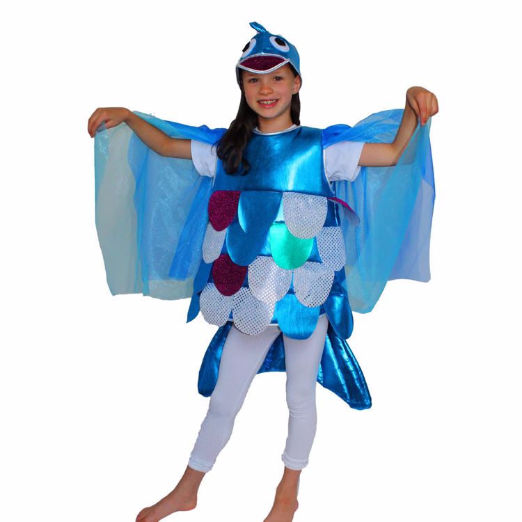Regenbogenfisch Kostüm für Kinder Gr. 98-128 Fisch-Kostüm Meer Tierkostüm Karneval Fasching Mottoparty Regenbogenfisch Kostüm für Kinder Gr. 98-128 Fisch-Kostüm Meer Tierkostüm Karneval Fasching Mottoparty