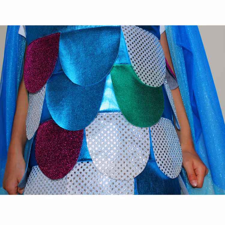 Regenbogenfisch Kostüm für Kinder Gr. 98-128 Fisch-Kostüm Meer Tierkostüm Karneval Fasching Mottoparty Regenbogenfisch Kostüm für Kinder Gr. 98-128 Fisch-Kostüm Meer Tierkostüm Karneval Fasching Mottoparty