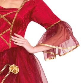 Barock Kostüm Kostüm Rote Baronin für Damen Gr. S-M Kleid SALE Fasching Karneval Mottoparty Paarkostüm