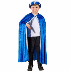 Heilige Drei Könige Kostüm Krippenspiel für Kinder Umhang blau Melchior Krippenspiel Sternsinger Fasching Karneval Weihnachten Heilige Drei Könige Kostüm Krippenspiel für Kinder Umhang blau Melchior Krippenspiel Sternsinger Fasching Karneval Weihnachten