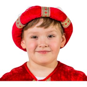 Kinder Turban Heilige Drei Könige rot grün blau Weihnachten Kostüm Karneval Mottoparty Krippenspiel Kostüm-Zubehör