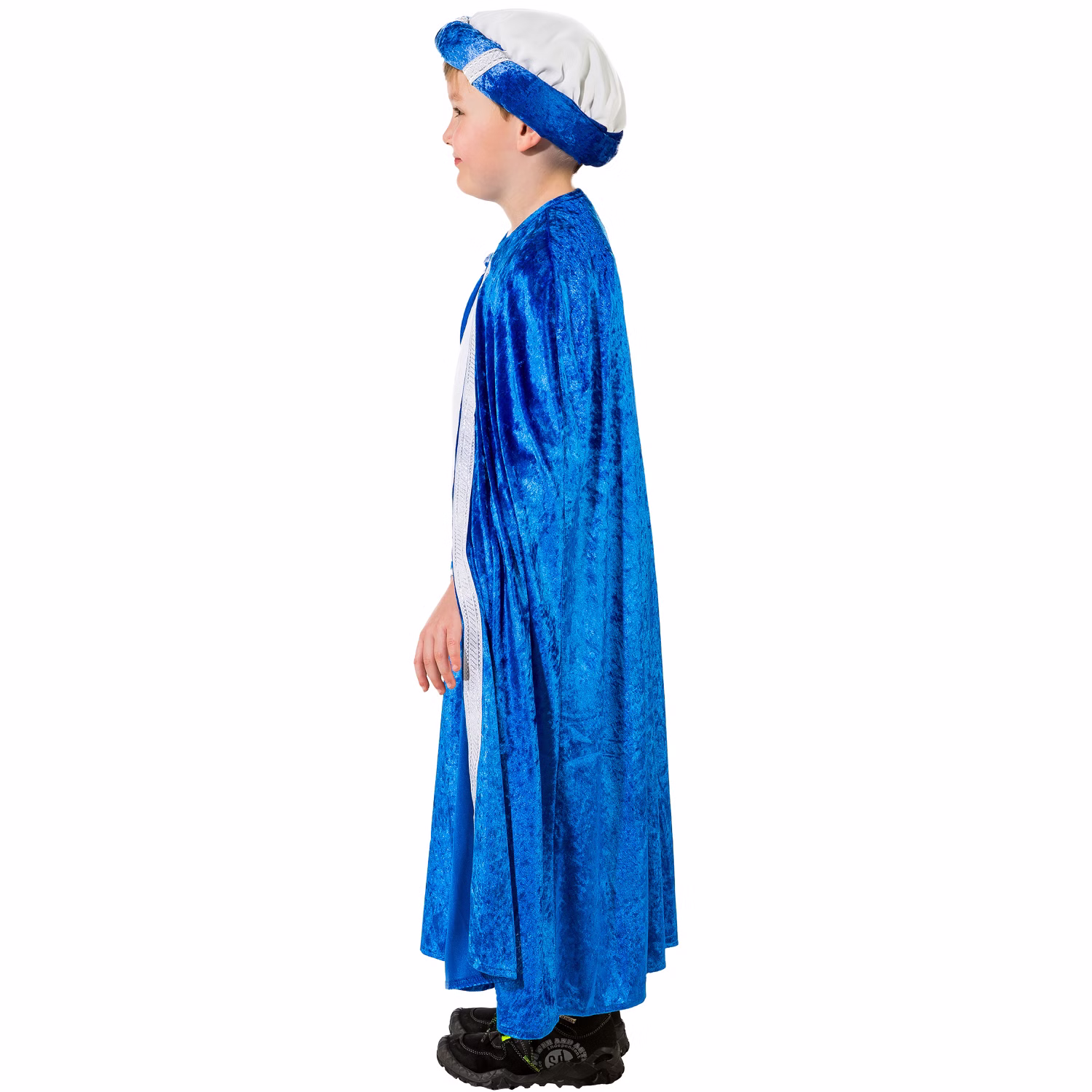 Heilige Drei Könige Kostüm Mantel & Turban Melchior Blau für Kinder Krippenspiel Fasching Karneval Mottoparty Märchen Kinderfasching Heilige Drei Könige Kostüm Mantel & Turban Melchior Blau für Kinder Krippenspiel Fasching Karneval Mottoparty Märchen Kinderfasching
