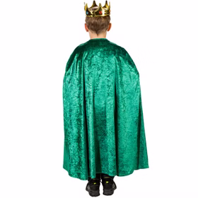 Heilige Drei Könige Kostüm Mantel & Turban Caspar Grün für Kinder Krippenspiel Fasching Karneval Mottoparty Märchen Kinderfasching Heilige Drei Könige Kostüm Mantel & Turban Caspar Grün für Kinder Krippenspiel Fasching Karneval Mottoparty Märchen Kinderfasching