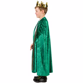 Heilige Drei Könige Kostüm Mantel & Turban Caspar Grün für Kinder Krippenspiel Fasching Karneval Mottoparty Märchen Kinderfasching Heilige Drei Könige Kostüm Mantel & Turban Caspar Grün für Kinder Krippenspiel Fasching Karneval Mottoparty Märchen Kinderfasching