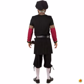 Herren Kniebundhose schwarz Hose Mittelalter Barock Freiherr Baron Mittelalterfest Fasching Karneval