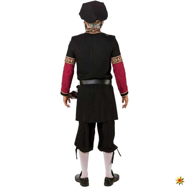 Mittelalter Kniebundhose Schwarz für Herren Herren Kniebundhose schwarz Hose Mittelalter Barock Freiherr Baron Mittelalterfest Fasching Karneval