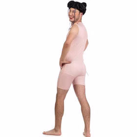 Sushi Kostüm Nigiri für Herren Gr. XL hautfarben Lebensmittel witzig Japan Asien andere Länder Fasching Karneval Mottoparty