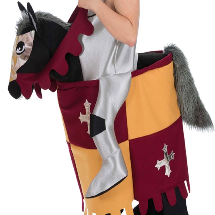 Ritter Kostüm reitender Ritter Furchtlos Tragmich Kostüm für Herren Ritter Kostüm reitender Ritter Furchtlos Tragmich Kostüm für Herren Huckepack-Kostüm Spaßkostüm Mittelalter Fasching Karneval Mottoparty Ritterturnier