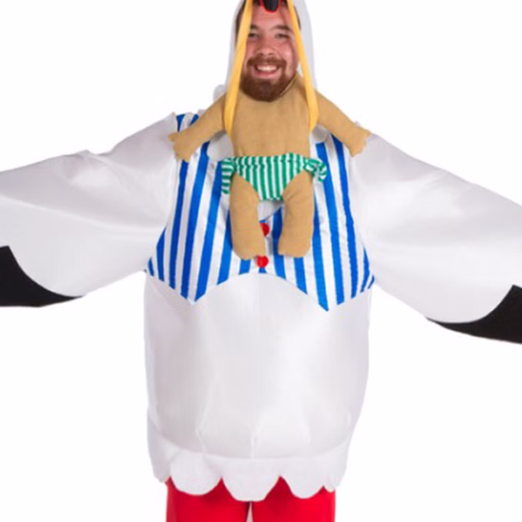 Storch Kostüm Adebar bringt Nachwuchs für Herren Tier Onesize witzig Spaßkostüm lustiges Kostüm Vogel Junggesellenabschied JGA Mottoparty Fasching Karneval Storch Kostüm Adebar bringt Nachwuchs für Herren Tier Onesize witzig Spaßkostüm lustiges Kostüm Vogel Junggesellenabschied JGA Mottoparty Fasching Karneval