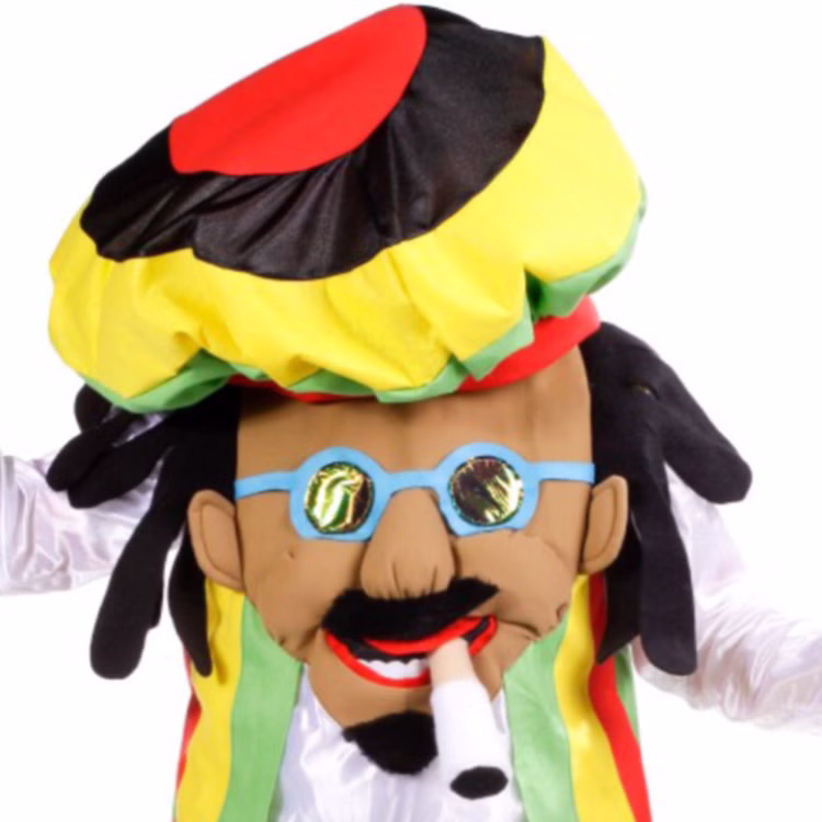 Hippie Kostüm Jamaika Rastaman Bob für Herren bunt Onesize Fasching Karneval Mottoparty Reggae Kiffer Hippie Kostüm Jamaika Rastaman Bob für Herren bunt Onesize Fasching Karneval Mottoparty Reggae Kiffer