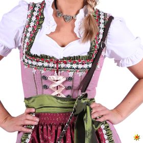 Trachtenkleid Dirndl Nora deluxe Oktoberfest-Mode für Damen Gr. 38-44 SALE Wiesn Fasching Karneval Mottoparty