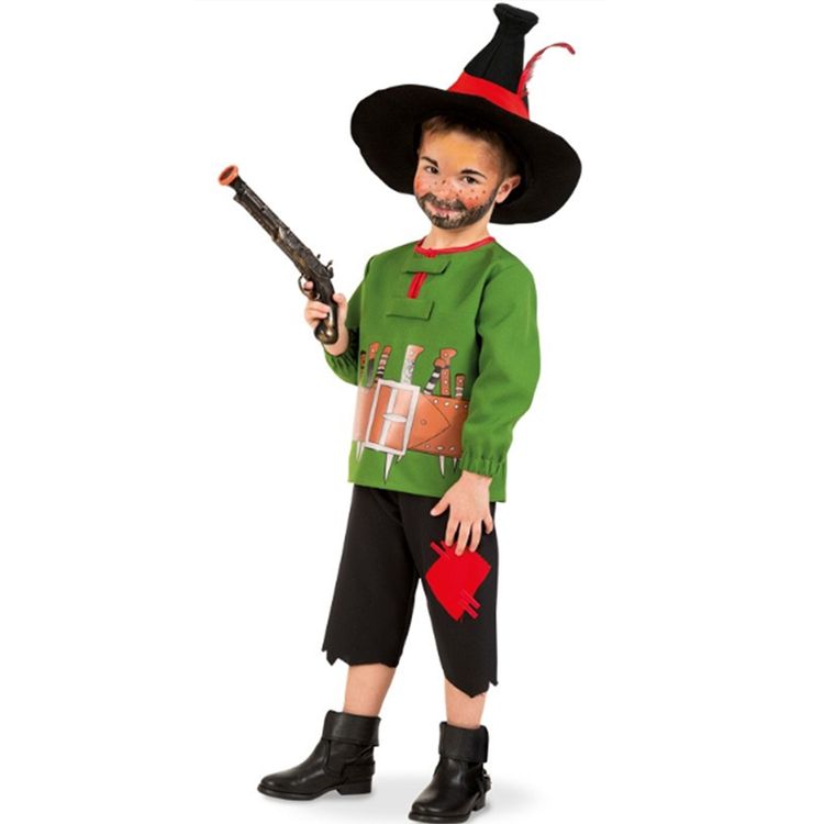 Räuber Hotzenplotz mit Räuber-Hut und Pistole für Kinder Räuber Hotzenplotz mit Räuber-Hut und Pistole für Kinder Gr. 104-128 Fasching Karneval Mottoparty Kinderfasching Kindergeburtstag