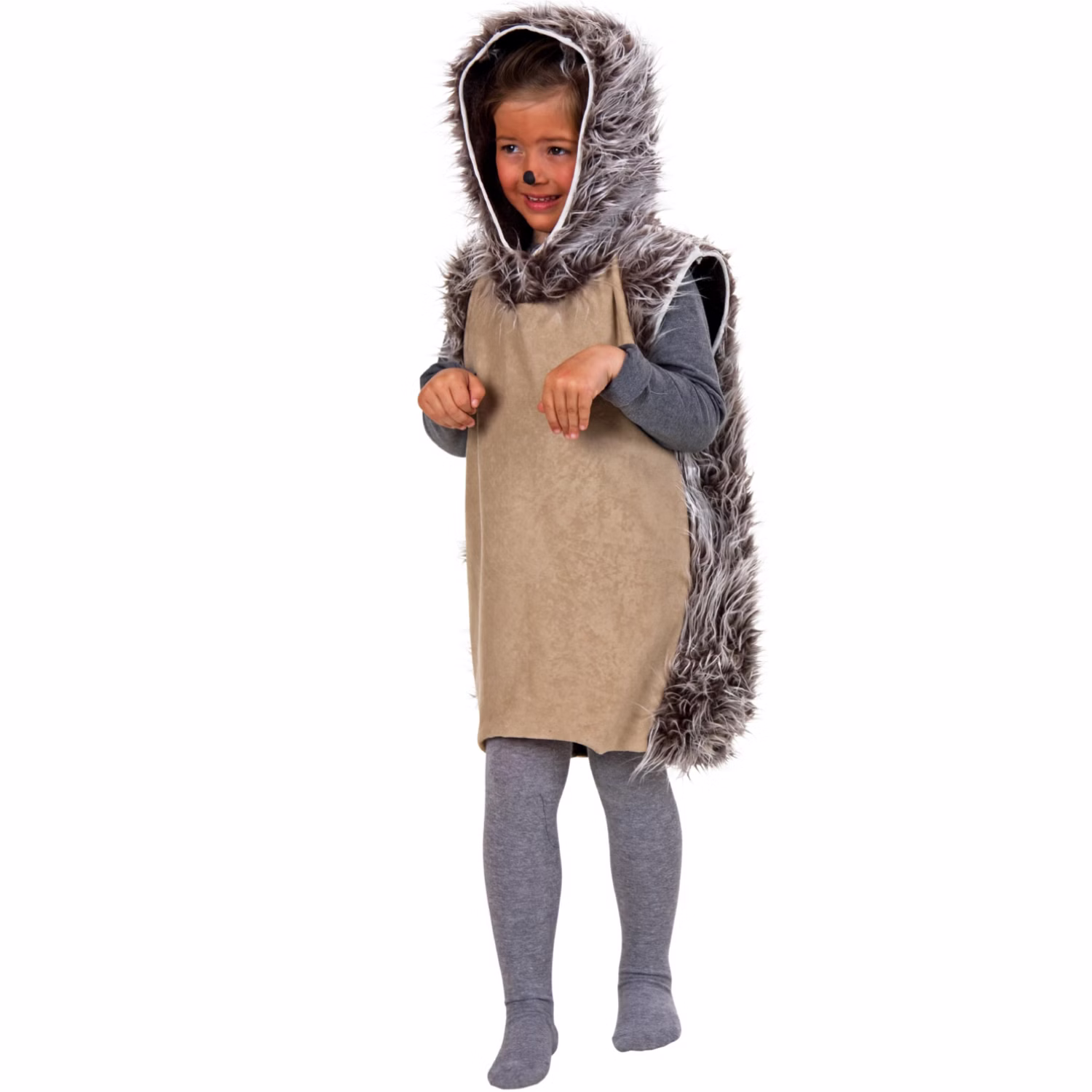 Igel Kostüm Puschel für Kinder Gr. 104-128 Tier Tierkostüm Fasching Karneval Kinderfasching Kindergeburtstag Mottoparty Igel Kostüm Puschel für Kinder Gr. 104-128 Tier Tierkostüm Fasching Karneval Kinderfasching Kindergeburtstag Mottoparty