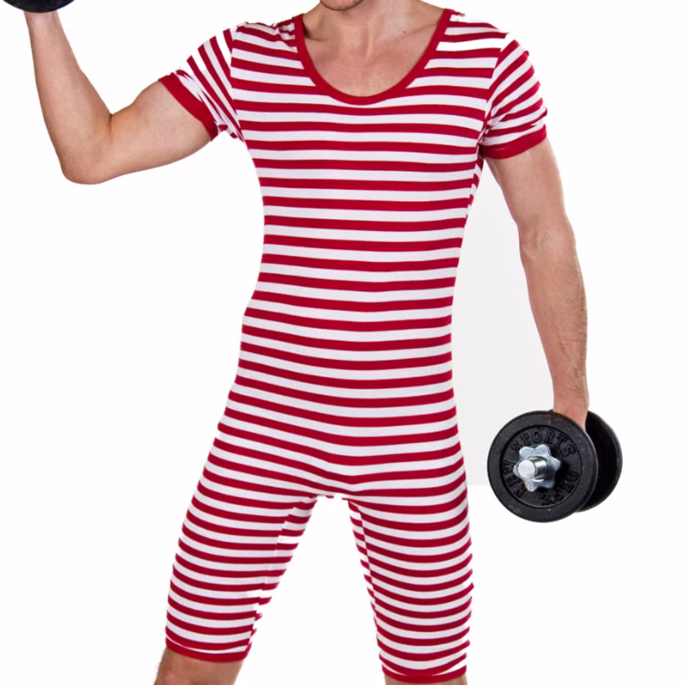 Badeanzug Kostüm Retro Badeanzug rot-weiß historisch für Erwachsene Gr. S-XXL 20er Jahre Beachparty Fasching Karneval Mottoparty Badeanzug Kostüm Retro Badeanzug rot-weiß historisch für Erwachsene Gr. S-XXL 20er Jahre Beachparty Fasching Karneval Mottoparty
