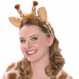 Giraffen Kostüm Malou für Damen Gr. 36-44 Tier Afrika Plüschkleid Tierkostüm Fasching Karneval Mottoparty