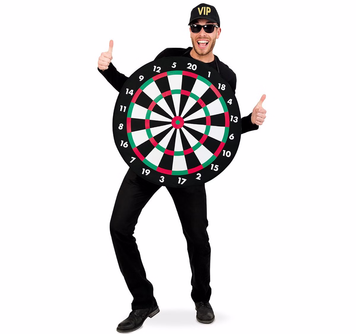 Darts Kostüm lustige Dartscheibe Dart für Erwachsene Sport JGA Junggesellenabschied Spaßkostüm Fasching Mottoparty Darts Kostüm lustige Dartscheibe Dart für Erwachsene Sport JGA Junggesellenabschied Spaßkostüm Fasching Mottoparty