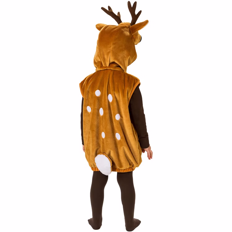 Reh Kostüm Noel für Kinder Gr. 104 braun Overall Fasching Karneval Tier Tierkostüm Unisex für Mädchen und Jungen Kinderfasching Reh Kostüm Noel für Kinder Gr. 104 braun Overall Fasching Karneval Tier Tierkostüm Unisex für Mädchen und Jungen Kinderfasching