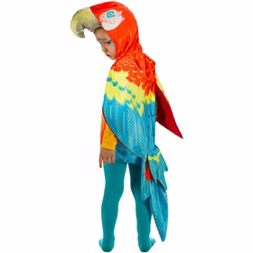 Papagei Kostüm bunter Vogel Polly für Kinder Gr. 104 Tier Tierkostüm Dschungel Tropen Fasching Karneval Mottoparty Kinderfasching Papagei Kostüm bunter Vogel Polly für Kinder Gr. 104 Tier Tierkostüm Dschungel Tropen Fasching Karneval Mottoparty Kinderfasching