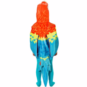 Papagei Kostüm bunter Vogel Polly für Kinder Gr. 104 Tier Tierkostüm Dschungel Tropen Fasching Karneval Mottoparty Kinderfasching Papagei Kostüm bunter Vogel Polly für Kinder Gr. 104 Tier Tierkostüm Dschungel Tropen Fasching Karneval Mottoparty Kinderfasching