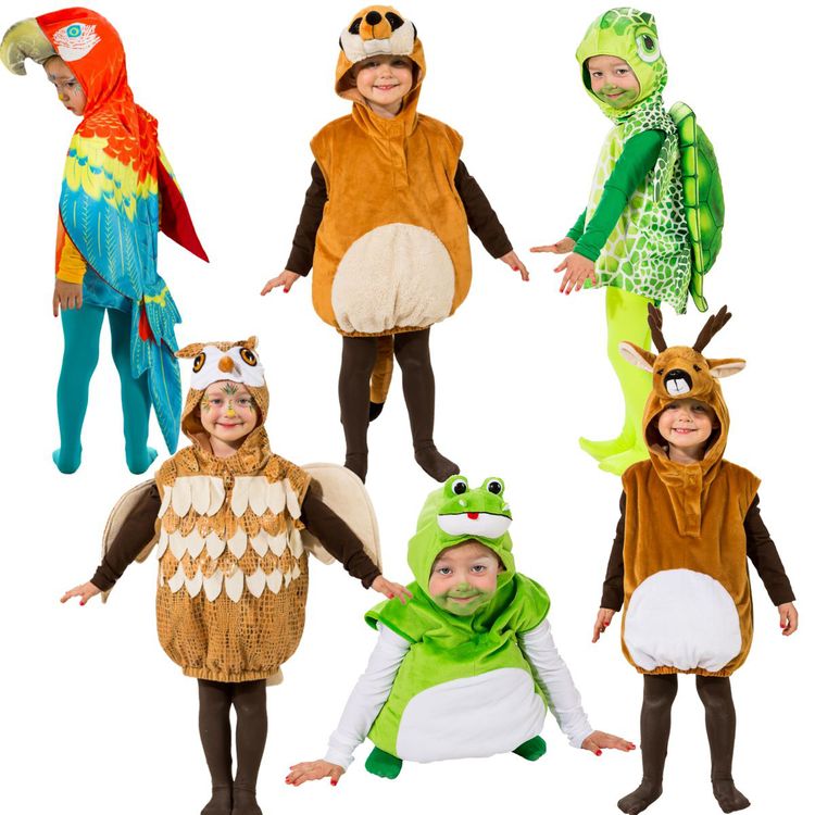 Papagei Kostüm bunter Vogel Polly für Kinder Papagei Kostüm bunter Vogel Polly für Kinder Gr. 104 Tier Tierkostüm Dschungel Tropen Fasching Karneval Mottoparty Kinderfasching