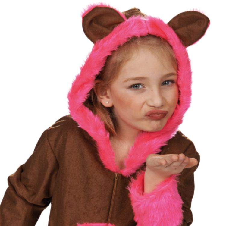 Bärli Kostüm Flocke für Kinder Gr. 104 128 Kleid Glücksbärchen Tierkostüm SALE Fasching Karneval Mottoparty Kinderfasching