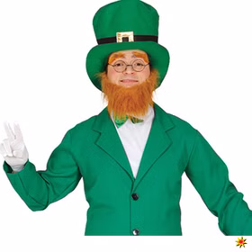 Herren Kostüm Kobold Saint Patrick St. Patrick's Day grün Irland Fasching Karneval Mottoparty